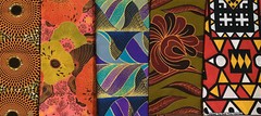 Layer Cakes – African Print Designs/ Ankara, Precut 10* Quilting Fabric Squares
