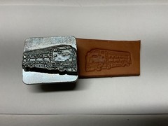 Vintage Craftool Co USA 2-3D Leather stamps, 1″ x 1 1/8″ many to choose from