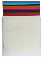 100 CheckOutStore White Non Woven Storage Sleeves for 12×12 Cardstock Paper