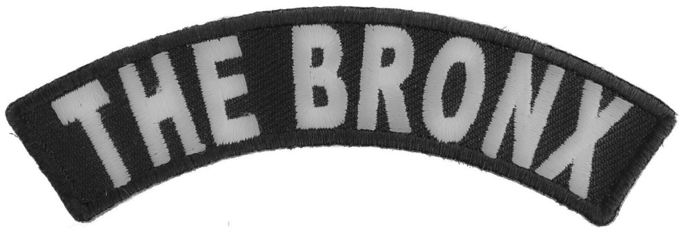 The Bronx Rocker Patch- 4×1.5 inch – P3697