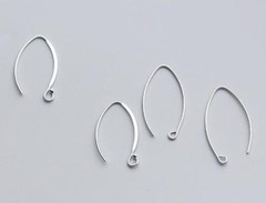 French Earwire Hook 925 Solid Sterling Silver DIY Earring Findings A1651