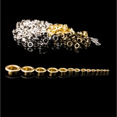 Brass Eyelets With washers Leather Craft Grommet Banner 4/5/6/8/10/12/14/17mm