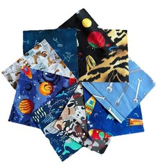 I-Spy Children’s Charm Memory Quilt Blocks – 52 – Cotton – Unique