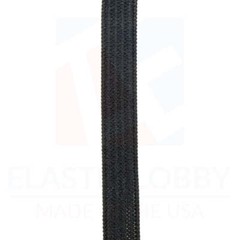 3/8″ (9.5mm) Heavy Black Knitted Elastic – US Made