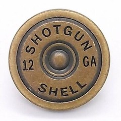 Shot Gun Shell Nickel Decorative Snap 4 Part Cap Socket Post Stud Size 24