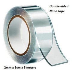 Double-sided Nano tape – Removable and weather resistant