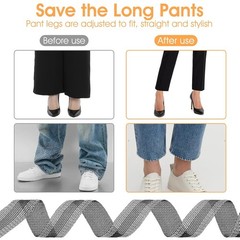 3Pcs Hemming Tape for Pants Jeans Suit Iron-On Instant Hem Tape No Sew 79″ USA