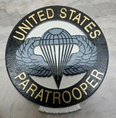 U.S. Paratroopers Insignia Magnet Made in USA by Classic Magnets, Free Shipping