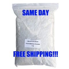 PURE EMULSIFYING​ WAX NF / POLYSORBAT​E 60 2 OZ 4 OZ 8 OZ 12 OZ 16 OZ-TO 8 LB
