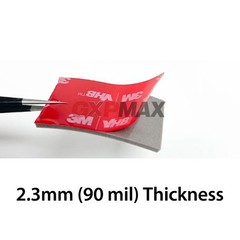 3M VHB 4991 Gray Double-sided Acrylic Foam Mount Tape 40mmx50mm Thick 2.3mm