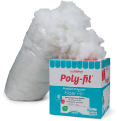 Premium Polyester Fiber 5-25 Lbs Poly-Fil White Bag Pillow Stuffing Bags