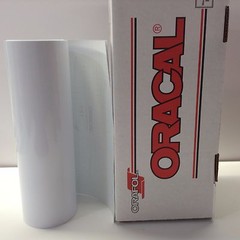 Oracal 651,12″ x 150 ft.Roll White Gloss #010 Vinyl for Craft,Sign,Cricut,