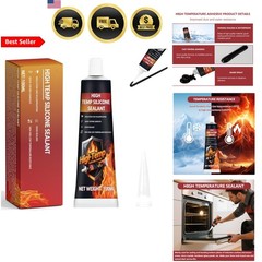 High Temp Oven Glue Ceramic Glass Metal Waterproof Fast Dry 100ml