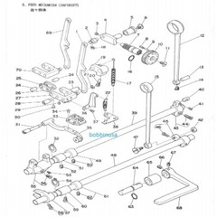 Feed Bar Assembly Juki Single Needle Machine DDL-5550-7