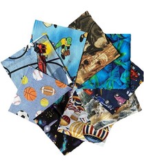 I-Spy Children’s Charm Memory Quilt Blocks – 52 – Cotton – Unique