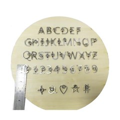 Premium 1″ Branding Iron for Wood A-Z Alphabet and 0-9 Numbers Branding Iron …