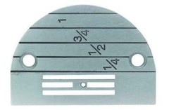 Needle Plate #147150LG (MED Needle Hole) For Single Needle Sewing Machine (2PC)