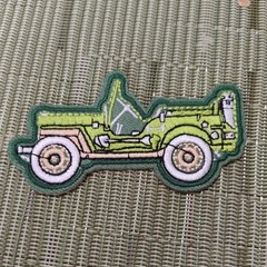 🚨🚨 Jeep patch iron on or sew on embroidered badge