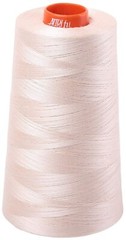 Aurifil 2000 – Light Sand – Mako 50 Wt 100% Cotton Thread, 6,452 Yard Cone