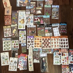 Mixed Lot of 65 Packages NEW Scrapbook Stickers Jolee Stickabilities Suzy’s Zoo