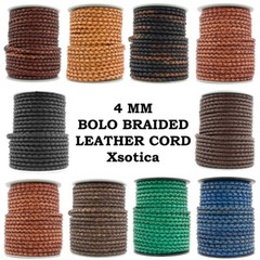 Xsotica 4 mm Bolo Round Leather Cord