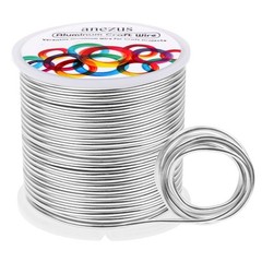12 Gauge Aluminum Wire 100 Feet – 2mm Metal Armature Bendable Sculpting Wire …