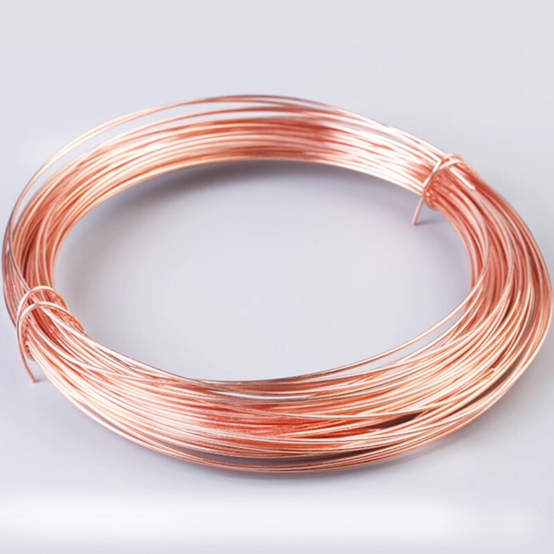Copper Wire Round Solid BareUncoated Wire Dia 0.2mm to 5mm