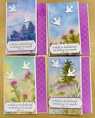 4 Designs He Heals the brokenhearted Psalms 147:3 Stampin Up! Greeting Card Kit