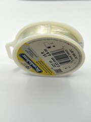 Beadalon 19 Strand Bead Stringing Wire Silver Color 15 Feet .021 Inches