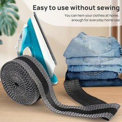 3Pcs Hemming Tape for Pants Jeans Suit Iron-On Instant Hem Tape No Sew 79″ USA