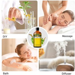 100 ml Essential Oil, Pure Natural -Therapeutic Grade w/Dropper -For Humidifier
