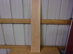 1 PC CHERRY WOOD WIDE KILN DRIED 39 3/16″ X 6 3/4″ X 3/4″ LOT 555V FLAT