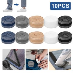 10 Rolls Iron-On Hemming Tape No-Sew Fabric for Jeans Pants Trousers DIY Repair