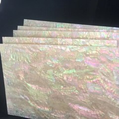 Abalone Shell Veneer Sheet Inlay 9 1/2″x5 1/2″x1/64″ (240x140mm) Luthier