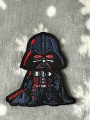 STAR WARS DARTH VADER 3×3 Embroidered Morale Patch Hook Backing Brand New