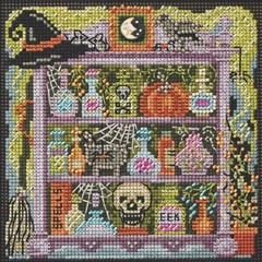 Witchy Apothecary Cross Stitch Kit Mill Hill 2026 Buttons Beads Autumn MH142624