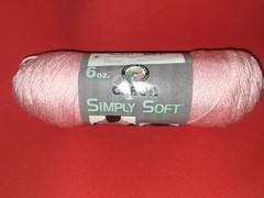 Caron Simply Soft Soft 9791 Soft Pink 6oz 315yd 100% Acrylic Factory Sealed