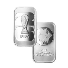 1 oz Pure Silver Bar “FIFA World Cup 2026” New .999 Fine Silver