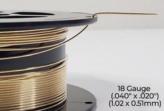 14/20 Yellow Gold-Filled Wire | Half Round | Dead Soft | 6-24 Gauge | 1-10 ft