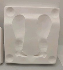 Vtg Mystic Ceramic Slip Mold Set M-310 6″ Kestner Body Legs Boots Arms Damaged