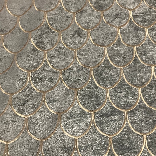 Regal Fabrics Arya Smoke Gray Upholstery Fabric