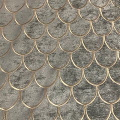 Regal Fabrics Arya Smoke Gray Upholstery Fabric