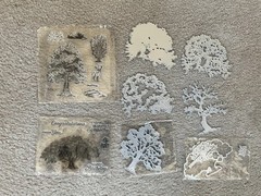 Tree Stamp Sets And Dies