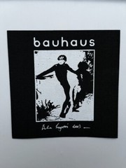 Bauhaus Cloth Patch Sew On Badge Goth Rock Approx 4″ X 4″ (CP332)