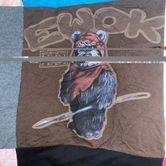 VTG. Repurposed Disney T-Shirts Quilt Blanket 78”X72” Upcycled by Project Repat
