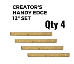 Four Creator’s Handy Edge 12″ Precision Stained Glass Framing Alignment System