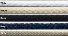 Drawstring Cotton Cord Trimming – 24 Yards – Many Colors! MADE IN USA!