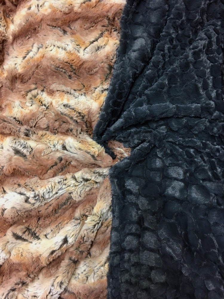 Faux Fur Fabric Short Pile 60″ wide Sold By The Yard Shag Many Designs and Color