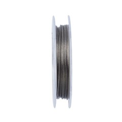 10 Rolls Stainless Steel Beading Wire Steel Tiger Tail 0.38mm about 10m/roll