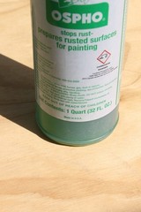 Ospho 605 Metal Treatment Prepare Rusted Surface for Paint 1 Quart 32 Fl Oz New
